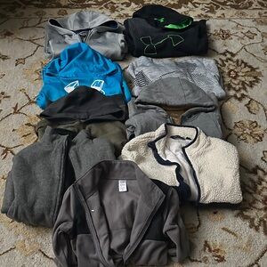 Assorted Hoodies and Jackets Collection